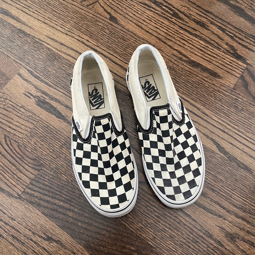 Checkered vans